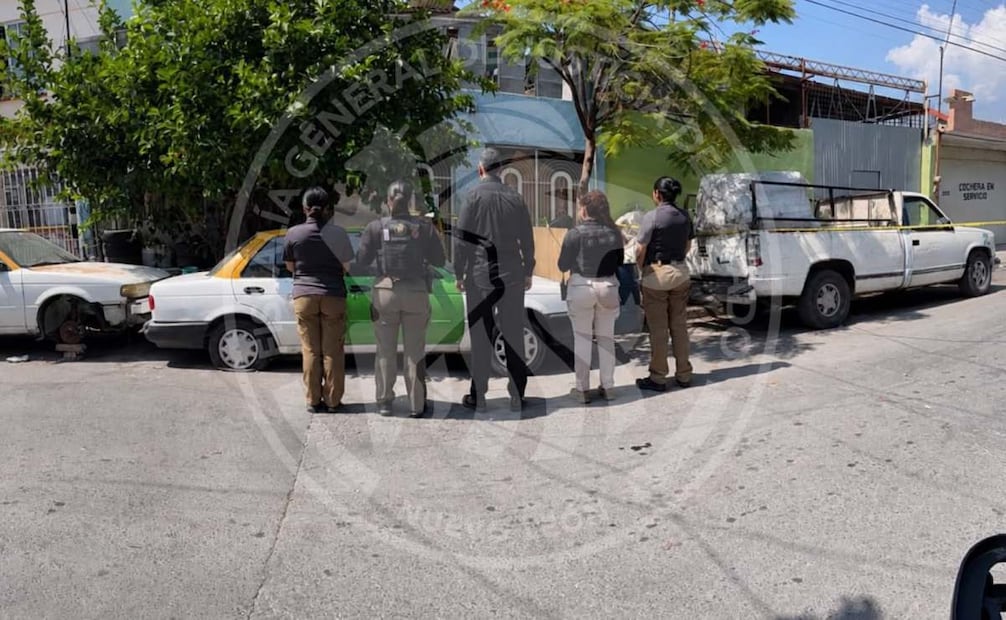 Fiscalía de Nuevo León investiga doble homicidio en Monterrey; detienen a joven señalado por el ataque.
Foto: Especial.