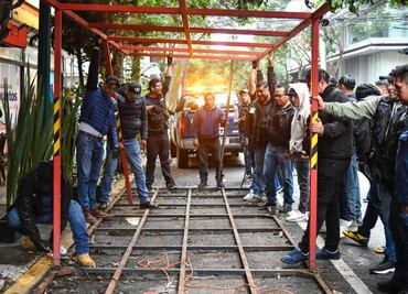 Colonia Nápoles ya no tiene pérgolas, asegura alcaldía Benito Juárez; retiran 58 estructuras