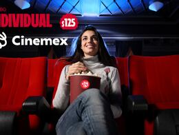 Cinemex sorprende con combo individual: palomitas, nachos y boleto por 125 pesos
