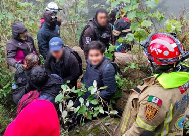 Senderistas se pierden en el “Pico del Águila” en Tlalpan; ya fueron rescatados