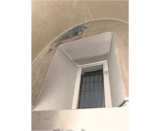 Evaluarán murales tras incendio en biblioteca