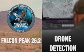 Comando Norte de EU prueba sistema antidrones Falcon Peak en Arizona; evalúa sensores, interceptores y tecnología cinética