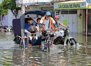 “No nos habíamos inundado como ahora”; los estragos de las tormentas en Neza