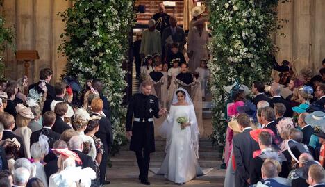 Harry y Meghan son declarados marido y mujer