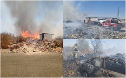 Registran dos incendios en Chimalhuacán; no se reportan lesionados