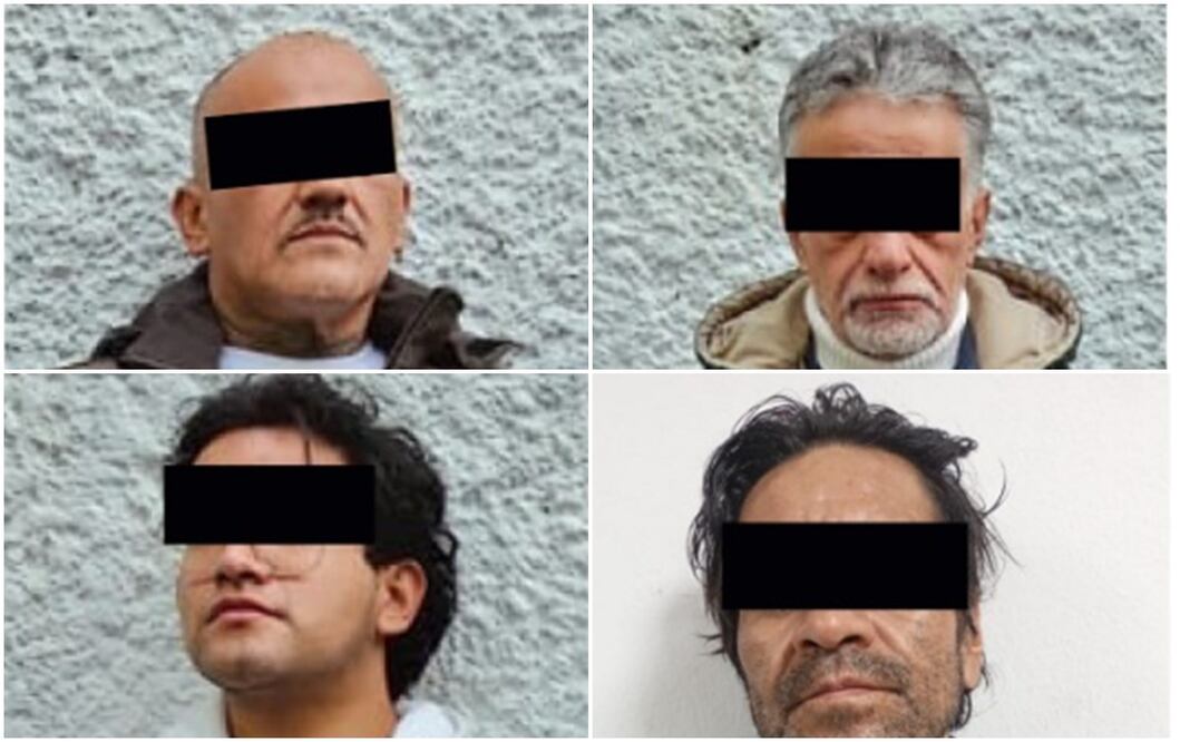 Detenidos en operativos en Azcapotzalco y Gustavo A. Madero. Foto: especial