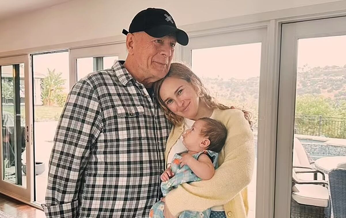 Bruce Willis y Rumer, su primogénita de 35 años.
<p>Foto: Instagram