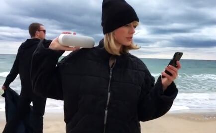 Taylor Swift le entra al reto del maniquí 