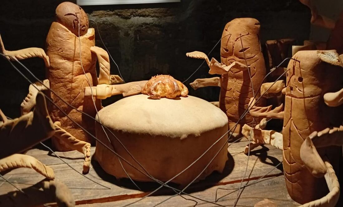 Iván Arellano presenta exposición “Masa muerta” en Oaxaca (14/07/2025). Foto: Especial