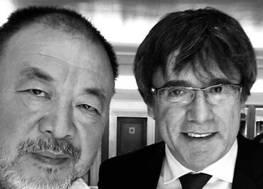 Ai Weiwei pide libertad a presos políticos catalanes