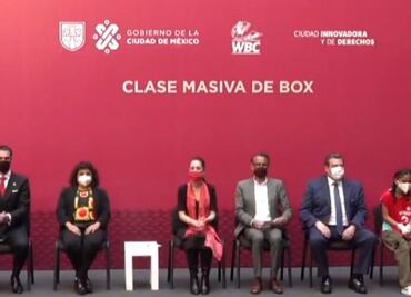 ¡Todos al Zócalo! Anuncian clase masiva de box en la CDMX