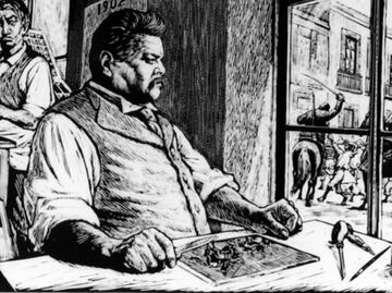 The man behind “La Catrina”