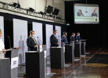 Justifica IEE Sonora fallas en transmisión del debate; fue “hackeado”