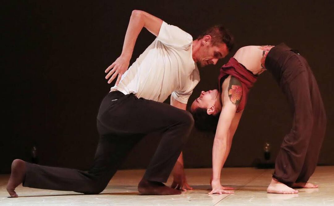 Aspecto del ensayo del espectáculo "Pixel". FOTO: Ariel Ojeda/EL UNIVERSAL.