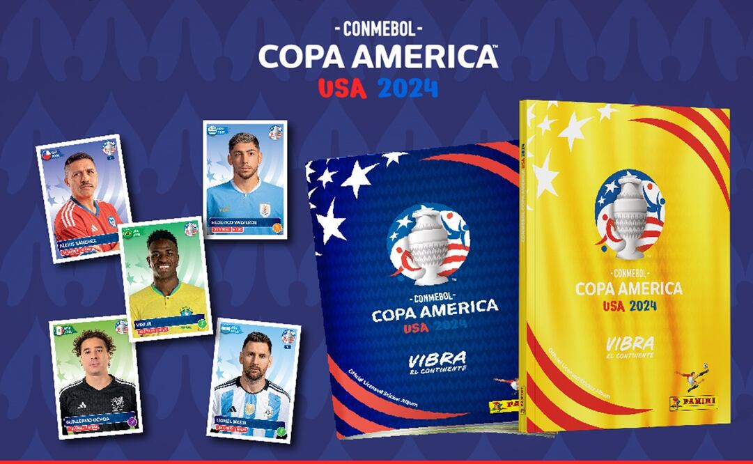 Panini presenta el álbum oficial de la Copa América 2024