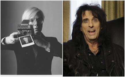 Alice Cooper encuentra obra de Andy Warhol