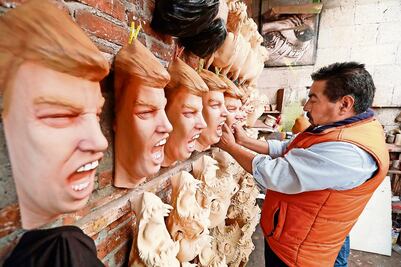 Donald Trump, el nuevo rey… del Halloween