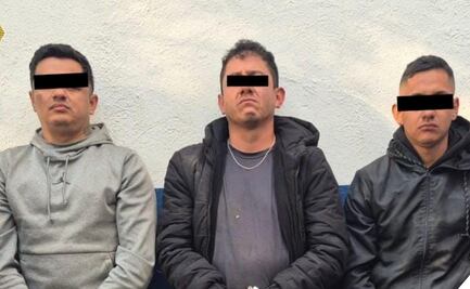 Detienen a tres presuntos integrantes de un grupo delictivo en calles de la alcaldía Benito Juárez