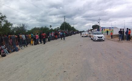 Cientos de migrantes se amotinan en albergue de Reynosa, Tamaulipas