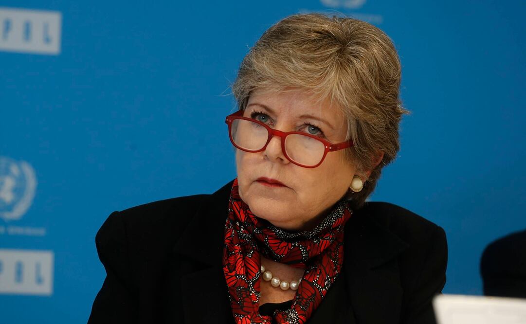 Alicia Bárcena. Foto: Archivo/ EL UNIVERSAL.