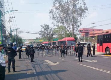 Granaderos llegan a instalaciones del Inai; buscan liberar Insurgentes Sur tras cierre de trabajadores