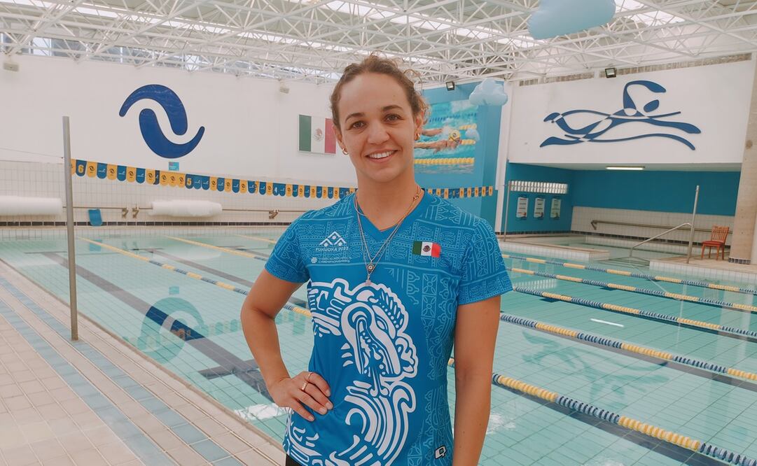 María José Mata Cocco con confianza para el Mundial de Natación; su objetivo es París 2024