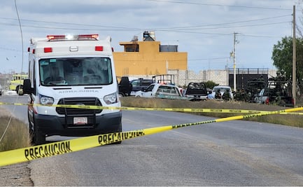 Mueren en ataque armado jefe policiaco y 5 uniformados de Calera en Zacatecas