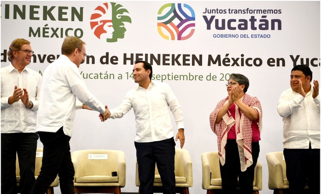 El director general de Heineken México, Guillaume Duverdier, explicó que esta inversión se basa en el sólido potencial de crecimiento del mercado nacional visualizado por la empresa. Foto: Especial