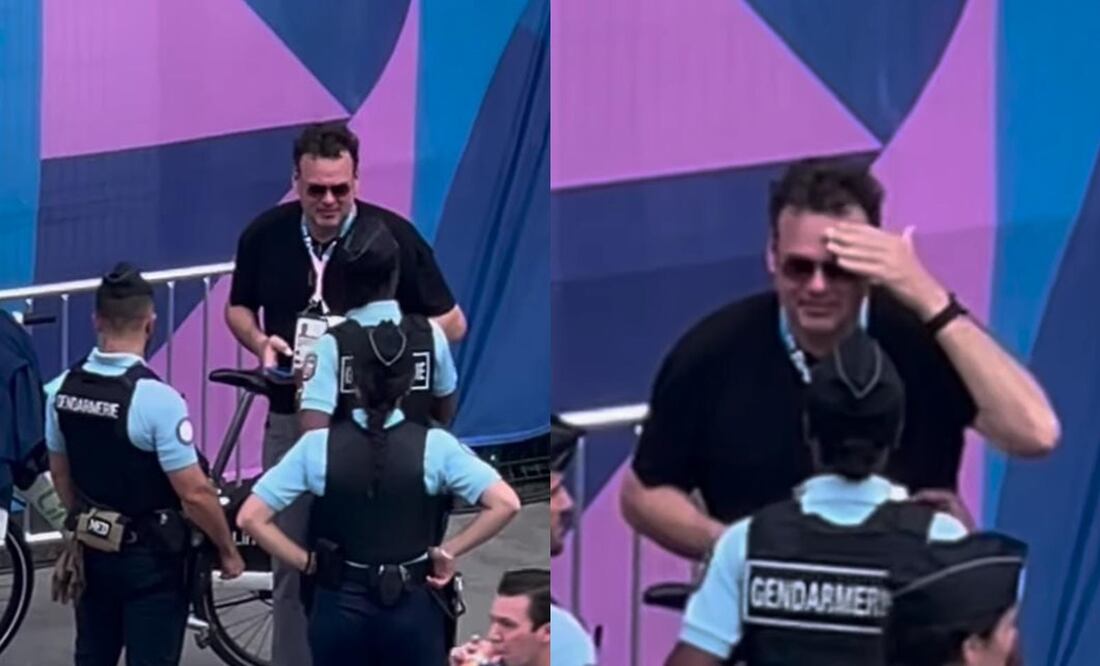 David Faitelson ahora es “detenido” en París previo al inicio de los Juegos Olímpicos