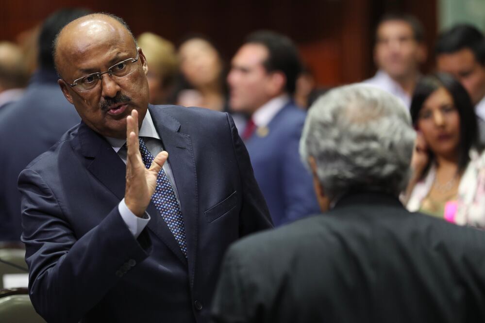 El coordinador de los diputados del PRI, René Juárez. Foto: Archivo
