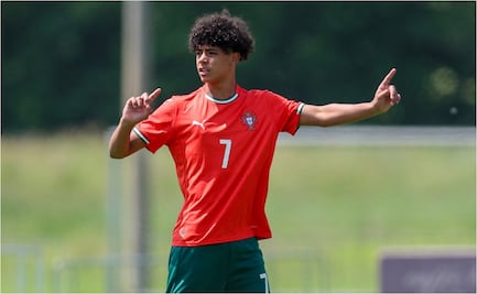 Así fue el debut de Cristiano Jr. con la Selección de Portugal; Cristianinho ingresó de cambio contra Japón