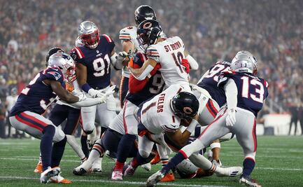 Bears logra su primera victoria como visitante en la temporada tras derrotar a los Patriots 