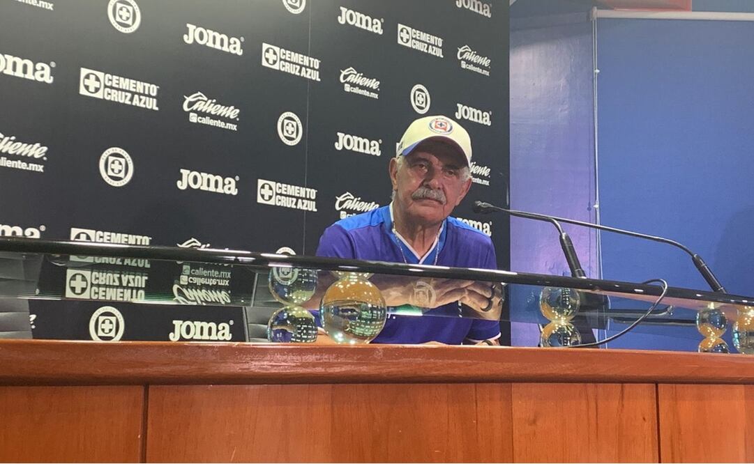 Ricardo Ferretti en conferencia de prensa previa al partido con Chivas / Foto: Édgar Enríquez - EL UNIVERSAL Deportes