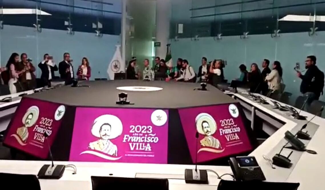 Interior del "búnker". Foto: especial