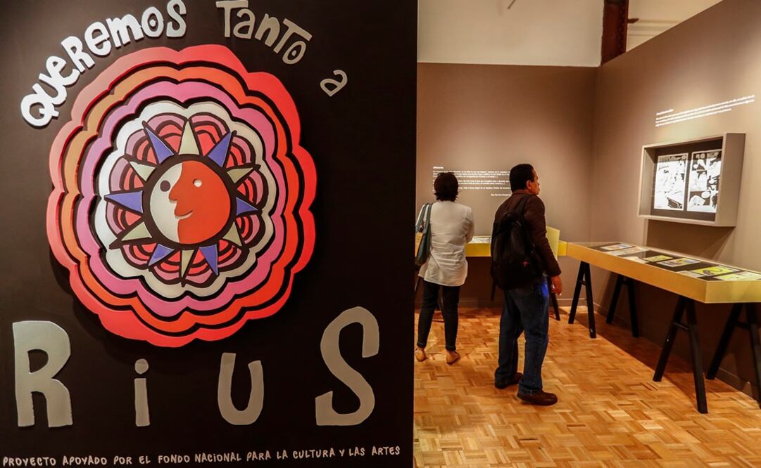 La exhibición Queremos tanto a Rius recordará al caricaturista Eduardo del Río “Rius” a un año de su partida. Foto: Yadin Xolalpa/ EL UNIVERSAL