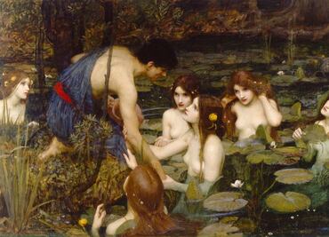 Galería de Manchester retira una obra con ninfas desnudas