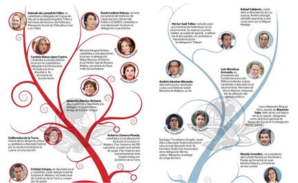 Compadres y amigos, los candidatos del PRI y AN en DF