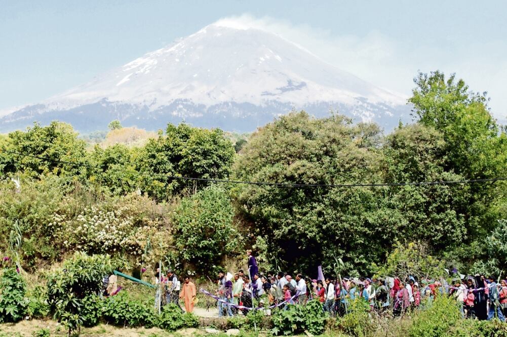 Serán afectados por las obras del Proyecto Integral Morelos 27 municipios aledaños al Popocatépetl (ARCHIVO EL UNIVERSAL)