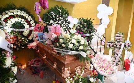 Familiares y amigos despiden a Lidia Iris, menor fallecida durante persecución en Nuevo Laredo