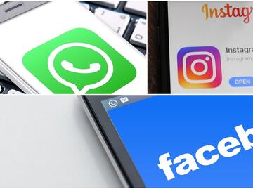 Caída de WhatsApp, Facebook e Instagram lleva casi cinco horas