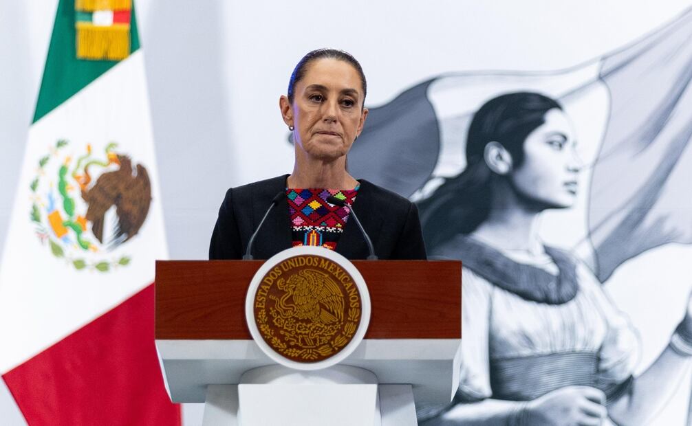 Ante las elecciones estatales, la presidenta Claudia Sheinbaum Pardo informó que, el Gabinete de Seguridad está apoyando a la Fiscalía de Veracruz tras el asesinato de Germán Anuar Valencia, candidato de Morena a la alcaldía de Coxquihui. Foto: Hugo Salvador / EL UNIVERSAL