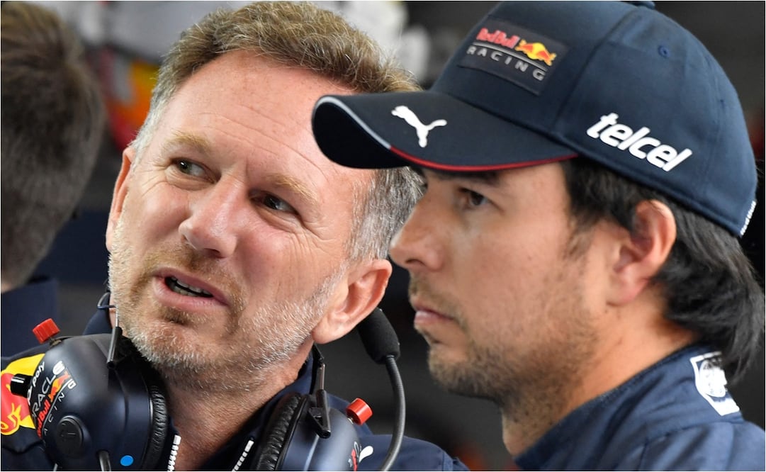 Christian Horner esperaba un mejor resultado del mexicano en el GP de Países Bajos / Foto: AFP