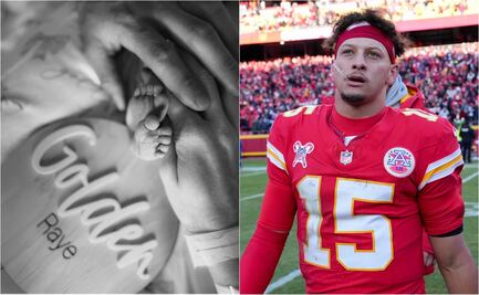 Patrick y Brittany Mahomes dan la bienvenida a su hija Golden Raye; el sábado regresan los Chiefs