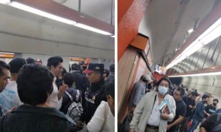 Línea 7 del Metro se queda sin servicio por revisión; ofrecen transporte provisional de Tacubaya a El Rosario