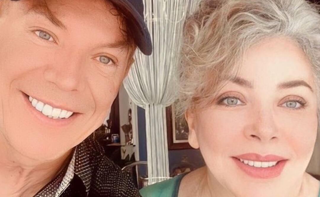 Verónica Castro y Marcos Valdés. Foto: Instagram oficial del actor.