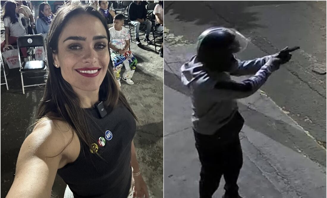 Por medio de la misma red social, se compartió el momento exacto en que Rojo de la Vega sufrió el atentado. Foto: X