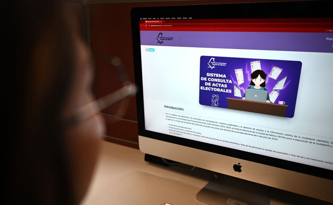 A través de la pagina web, la ciudadanía puede revisar los resultados de la jornada electoral 2024. Foto: Especiale