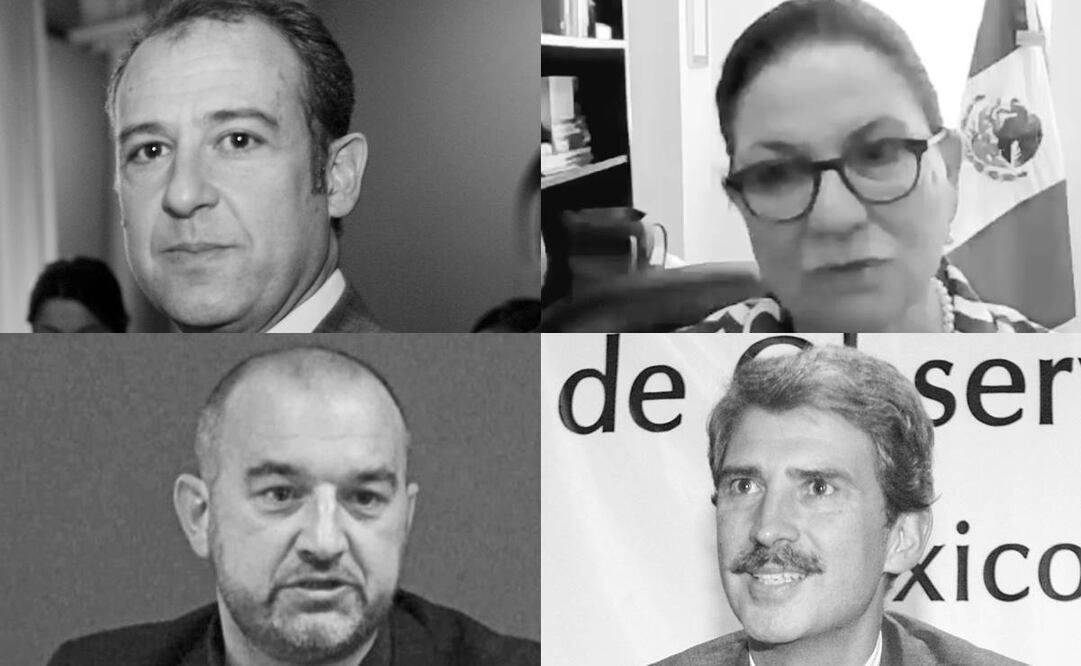 De izquierda a derecha: Arturo Sakurhán, Martha Bárcena, Anthony Bellanger, José I. Salafranca. Foto: Archivo/ EL UNIVERSAL.