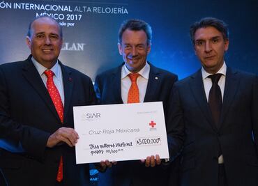 La comunidad SIAR dona 3 millones de pesos a la Cruz Roja Mexicana por el 19S