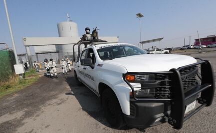 Instalan fuerte dispositivo de seguridad afuera del Altiplano por posible salida de "El Güero Palma"
